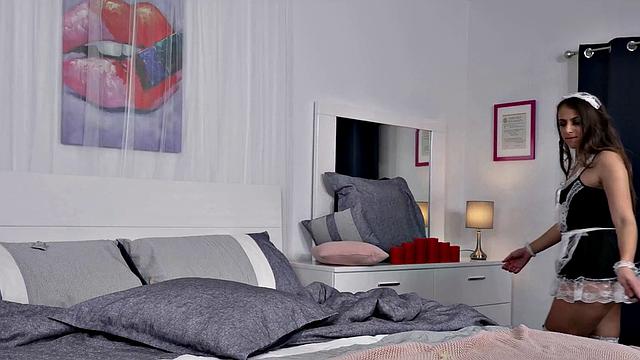 GIRLSRIMMING - Epic rimjob with sexy maid Gia Derza