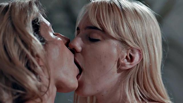 Lez big tits MILF wants her teen assistant's pussy