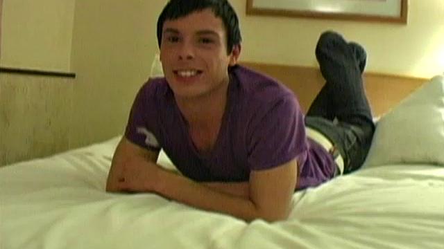 Hot Ethian James comes to us from Chicago, where he's studying fashion and cosmetology and works part time in a trendy salon on Michigan Avenue. The 20 year old came to visit and ended up naked and stroking his 7 inches on camera for us.