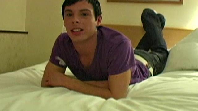 Hot Ethian James comes to us from Chicago, where he's studying fashion and cosmetology and works part time in a trendy salon on Michigan Avenue. The 20 year old came to visit and ended up naked and stroking his 7 inches on camera for us.