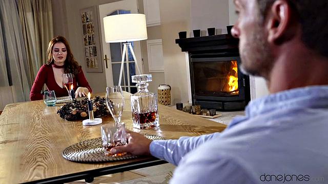 Cute redhead with perfect tits