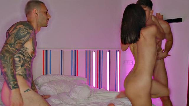 Deviant Jadilica craves lots of firm cocks, gang hookup is the only way to satisfy her horny dreams - total hd porn neede!d