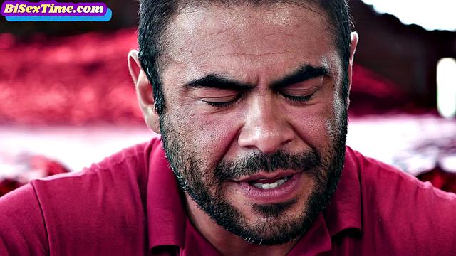 Naughty slut pounded in bisex threesome