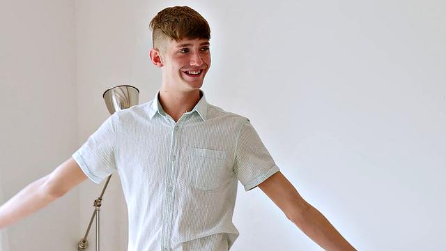 Tristain Crown and Casper Ivarsson trade more than just compliments in this cheeky gay hookup