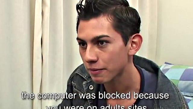 Skinny Spanish twink gets nailed in his asshole