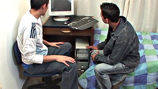 Skinny Spanish twink gets nailed in his asshole