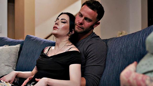 ADULT TIME - Pregnant Cuckquean Charlotte Sins Wants Her Hubby To Fuck Their Sp She Can Watch!