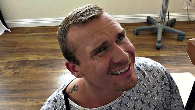 Big Tits MILF Doctor McKenzie Lee Pegs Isaac X With a Strap On To Cure Him