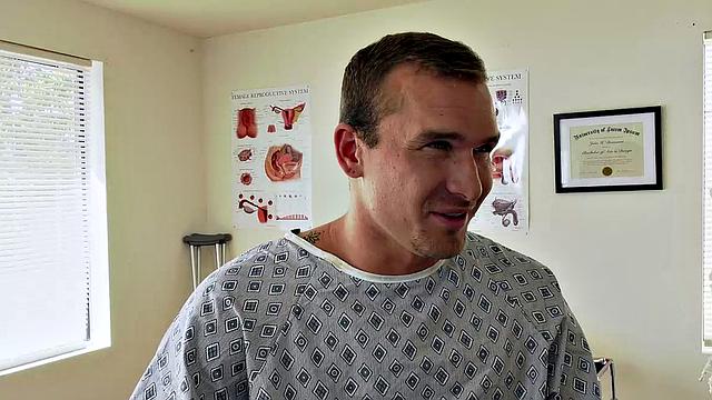Big Tits MILF Doctor McKenzie Lee Pegs Isaac X With a Strap On To Cure Him