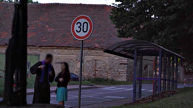 Picked up 21yo pounded in tight pussy by priest in van