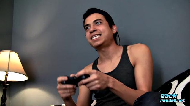 Isaac Strokes His Big Uncut Cock - Isaac Yale