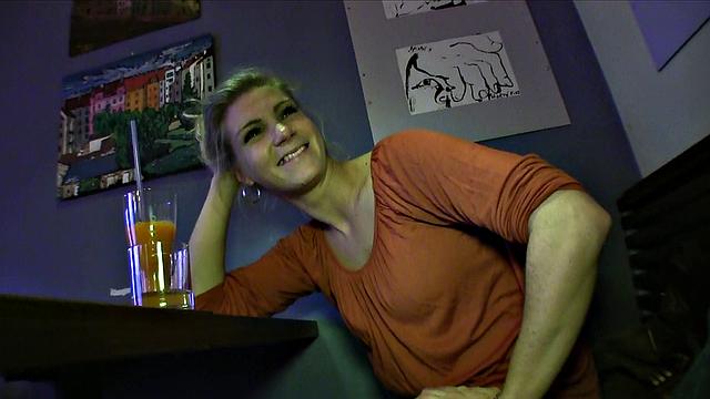 Blonde Thinks She's Getting Her Ass Pounded By Soccer Player
