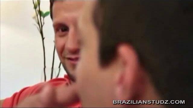 This Latin threesome features Tommy, Martin and Adrian. The play with each other, sucking and licking, before Martin bends over to suck Tommy, which gives Adrian the opening he needs to fuck his ass.