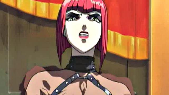 Dominated anime teen bleeds out her