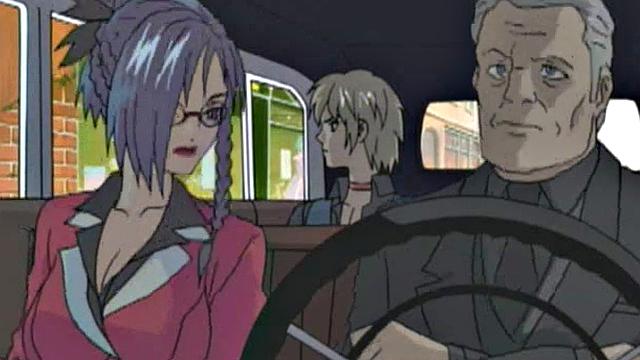 Dominated anime teen bleeds out her