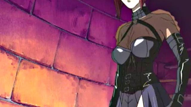 Dominated anime teen bleeds out her