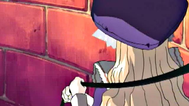 Dominated anime teen bleeds out her