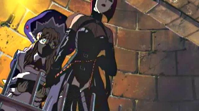 Dominated anime teen bleeds out her