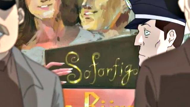 Dominated anime teen bleeds out her