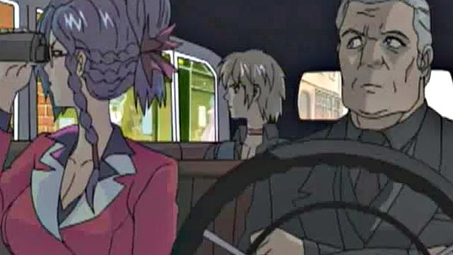 Dominated anime teen bleeds out her