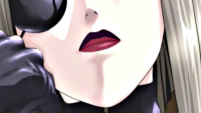 Dominated anime teen bleeds out her