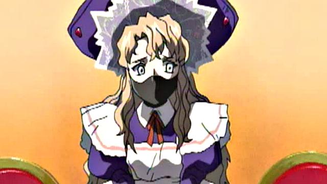 Dominated anime teen bleeds out her