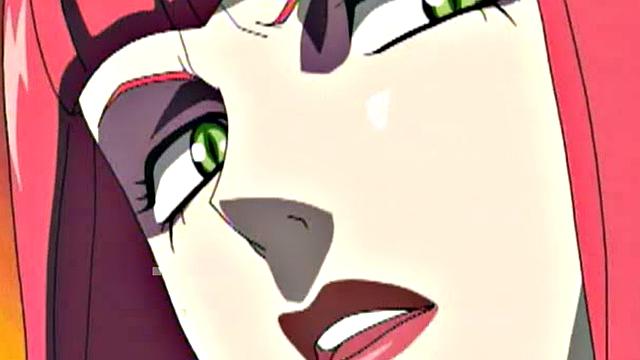 Dominated anime teen bleeds out her