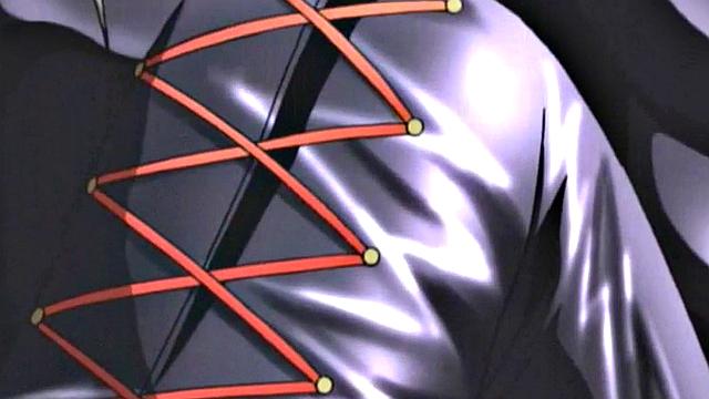 Dominated anime teen bleeds out her