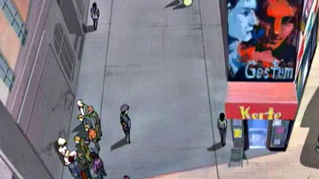 аниме красотка в наручниках рыдает от жёстких анальных бус