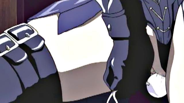 Dominated anime teen bleeds out her