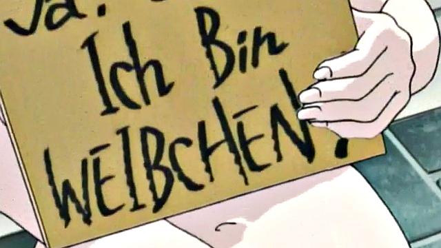 Dominated anime teen bleeds out her