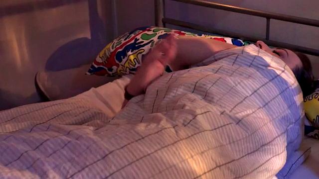 Perky teen gets DP in hostel room after sucking