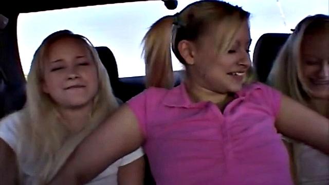 Milton Twins with small tits Threesome Masturbate