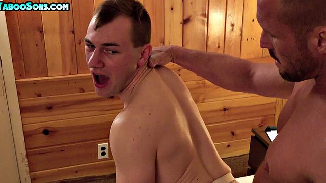 Gay stepson barebacked by stepdaddy in jockstrap ass