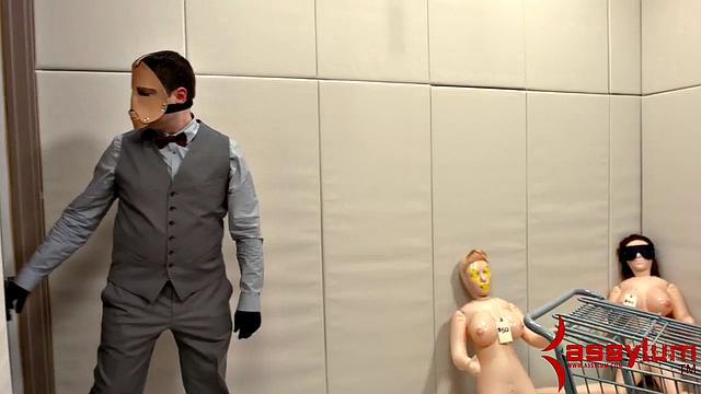 Piss-covered anal sub dominated