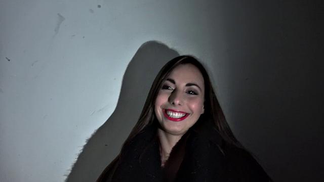 Euro Chick Sucks in Elevator