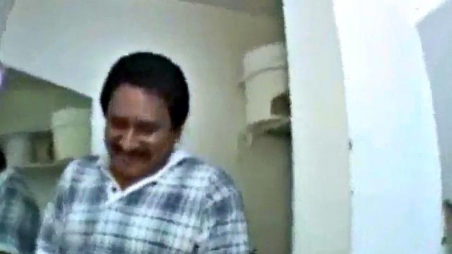 Ciera Sage blonde teen pissing