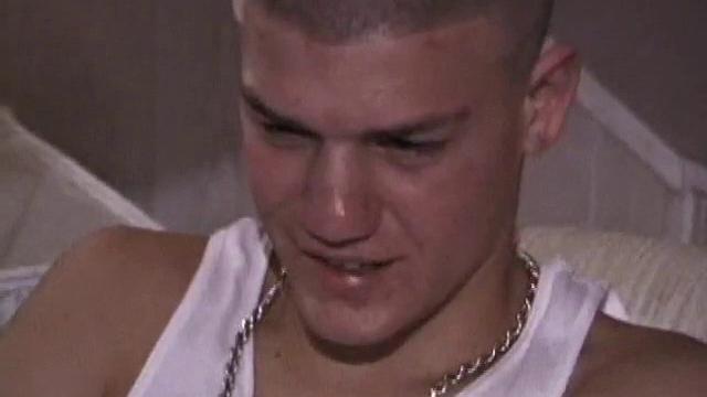 Exhibitionist Lance Off Outside