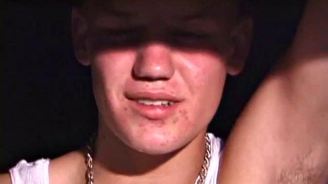 Exhibitionist Lance Off Outside