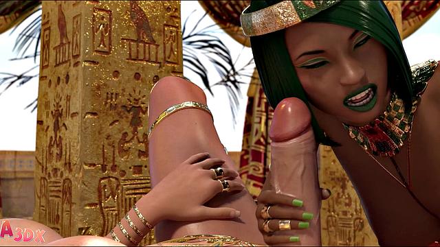 Futa3dX - Futa Archeologiss Sent Back In Time For A TRAIN