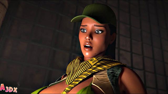 Futa3dX - Futa Archeologiss Sent Back In Time For A TRAIN