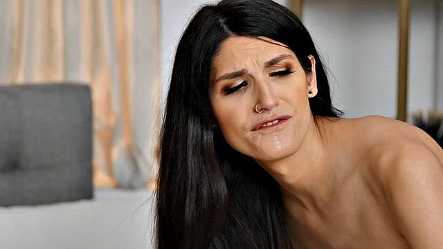 Petite babes fucked in bi foursome