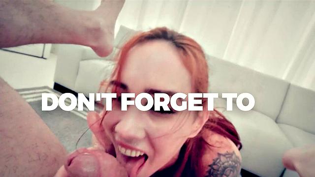 Blowpass - My Super Hot GF Woke Me UP TO SUCK MY