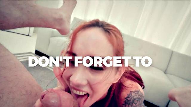 Blowpass - My Super Hot GF Woke Me UP TO SUCK MY