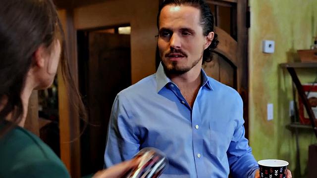 Big-titted boss pounded by coworker