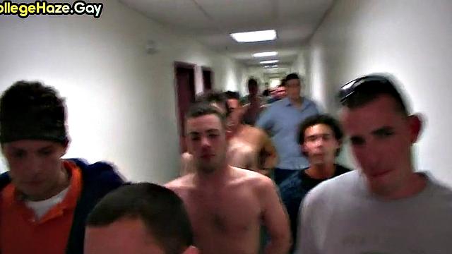 Locker room public fucked fraternity in front of voyeurs