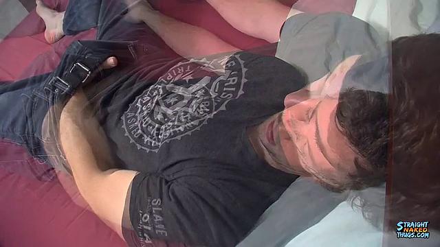 Emptying His Huge Jock Balls - Hunter