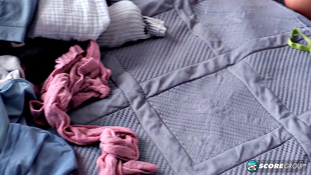 Hot Blonde Annalena Reno Strokes Her Pussy and Squeezes Her Perfect Tits