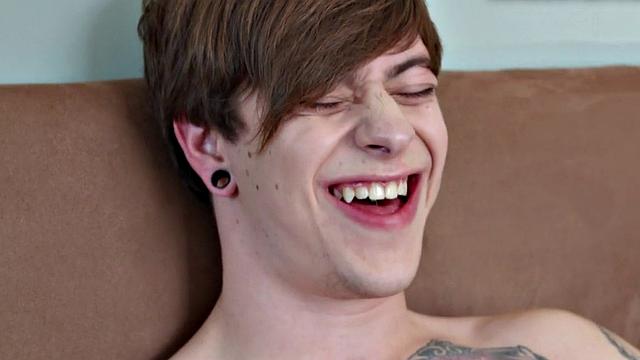 Amateur teases his body and masturbates for cumshot