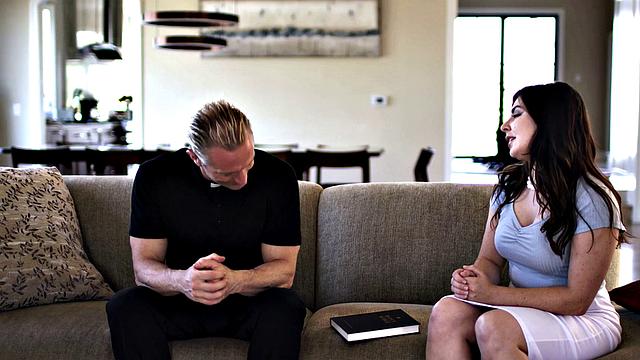 MODERN-DAY SINS - PAWG Keira Croft Offers Her Body To Parish Priest To Be Closer To God